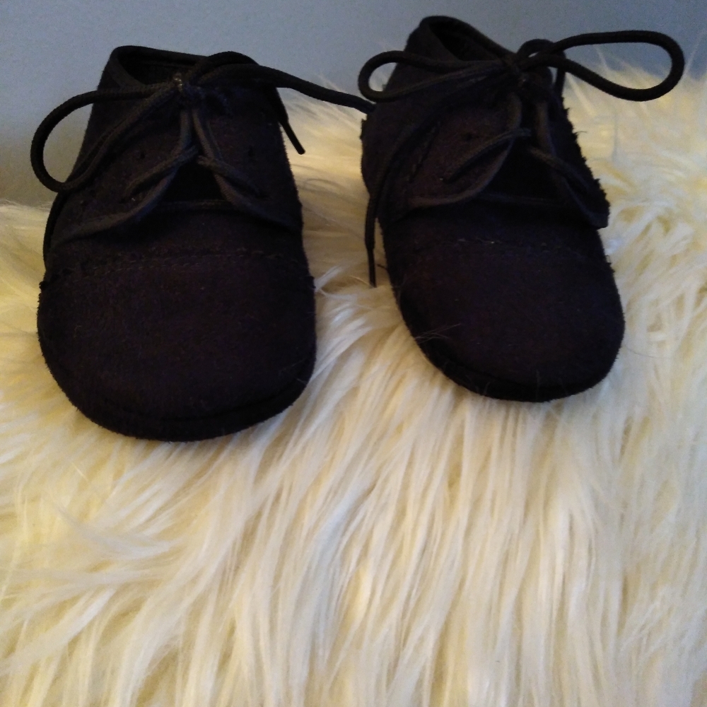 Back suede baby soft shoes